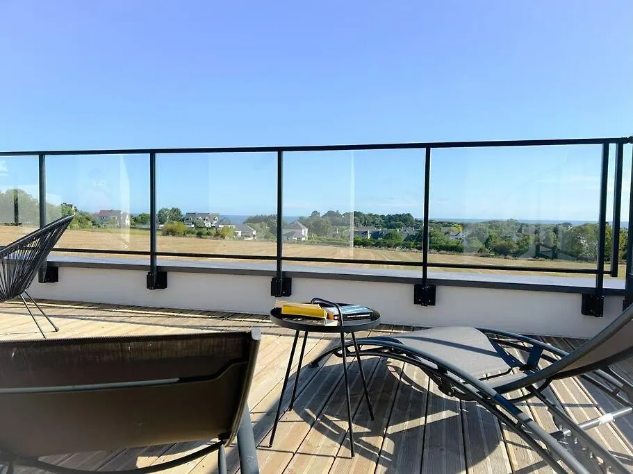 Villa Brehat Vue Mer Et Jacuzzi Tréveneuc Hébergement de vacances